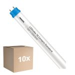 Flerpack 10x Philips LED Rör T8 CorePro (EM/Mains) Standard Output 8W 750lm - 830 Varm Vit | 60cm - Ersättare 18W