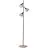 Brilliant Stolpebelysning Avia Metall Trä Svart | 380mm - Passande för 3x E14