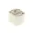 Bright Choice 1-Fas Rail Fyrkant Adapter Vit